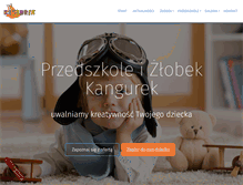 Tablet Screenshot of kangurek.com.pl